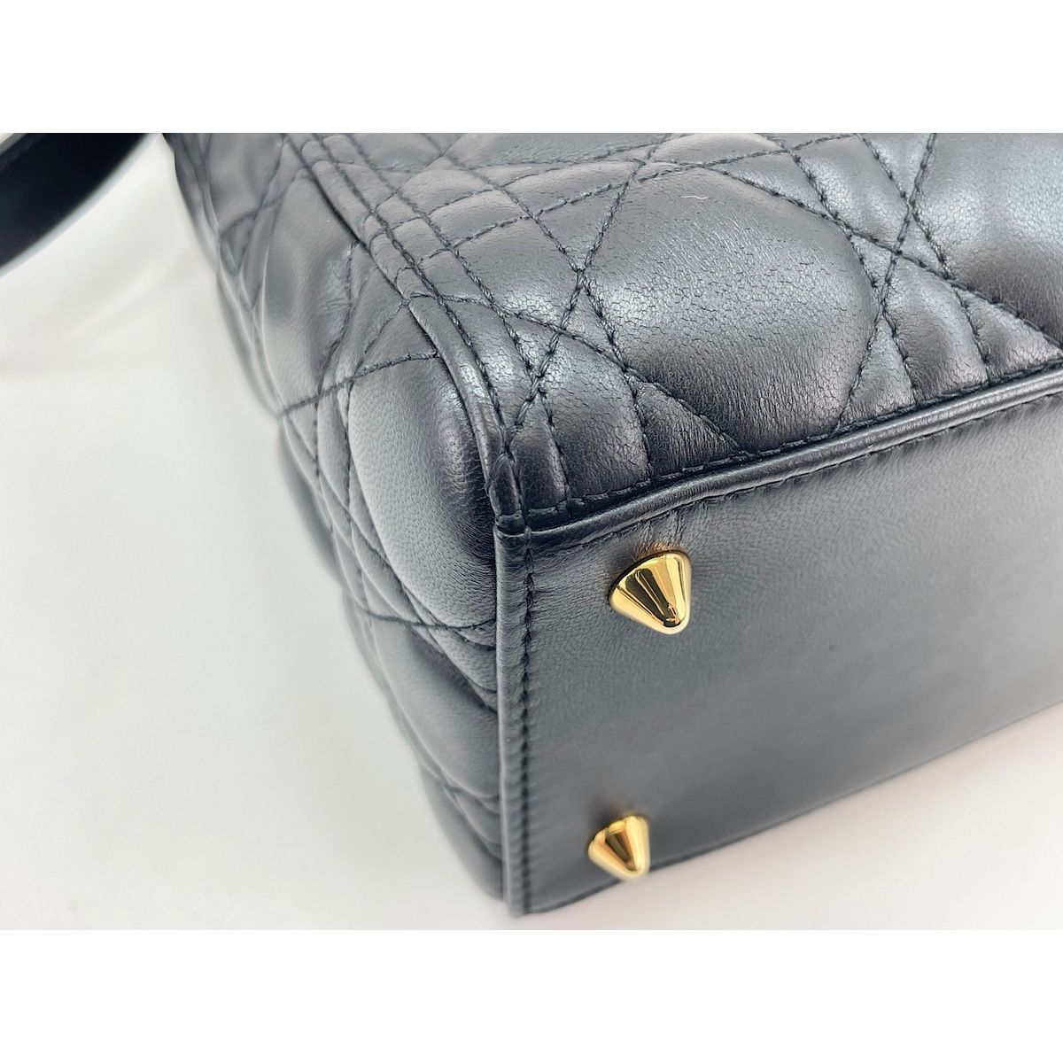 Dior Handbag Cannage Black — view 8