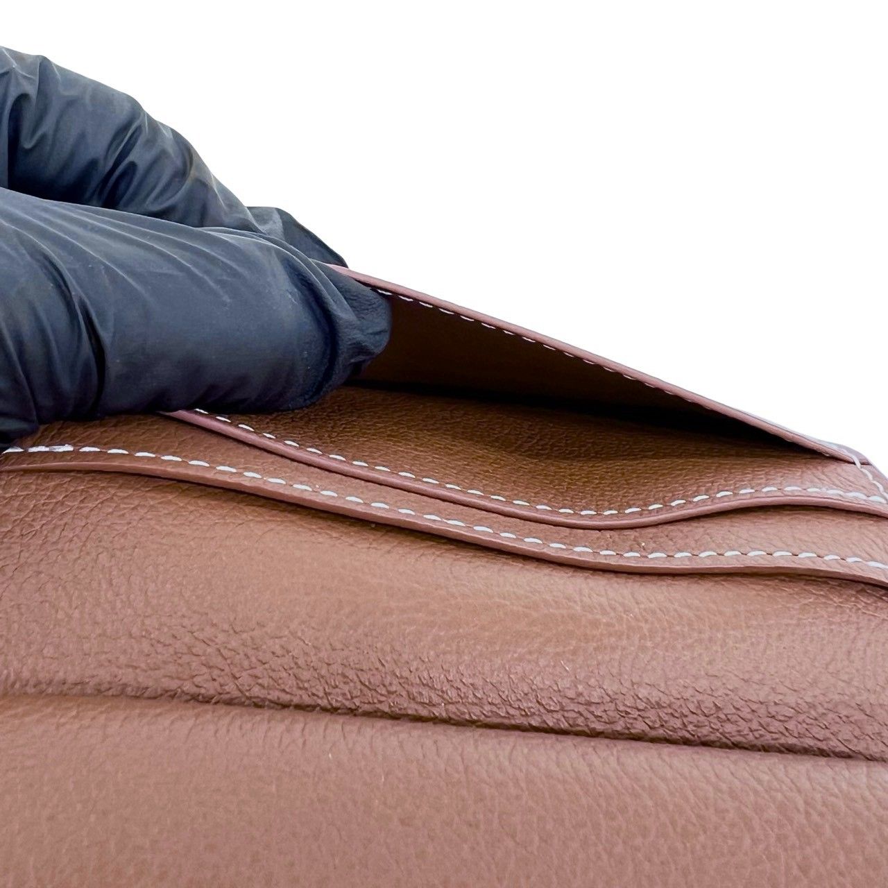 Louis Vuitton Portefeuille Lowkey Compact Leather Bifold Wallet Brown — view 9