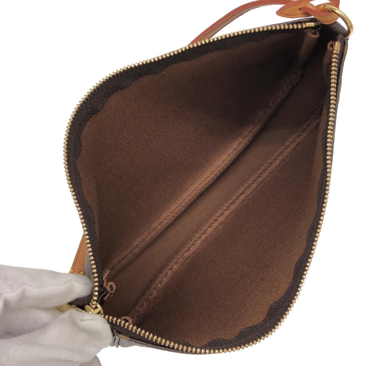 Louis Vuitton Monogram Pochette Soir Pouch — view 7