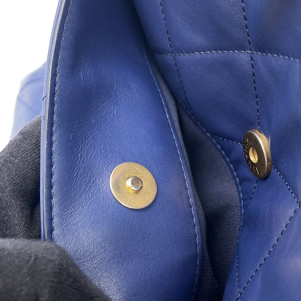 Chanel Chain Tote Quilted Shopping Small CC Logo — view 8