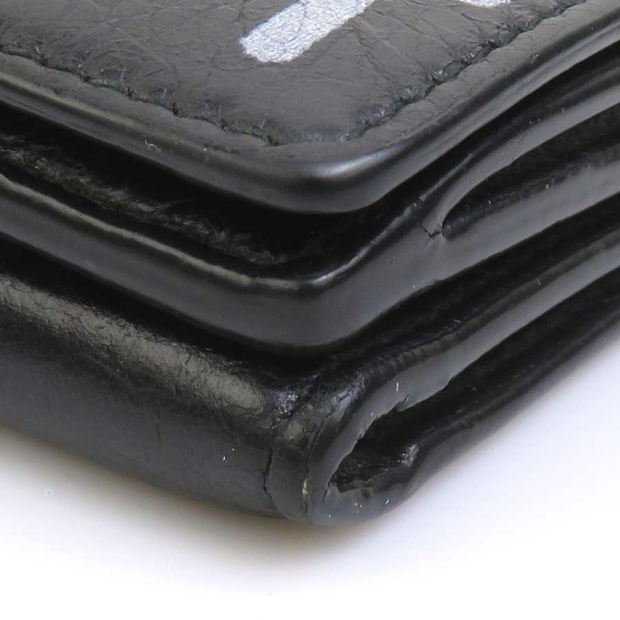 Balenciaga Trifold Wallet Black — view 8
