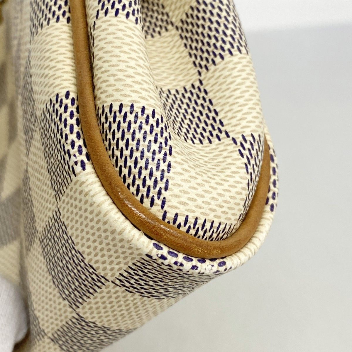 Louis Vuitton Handbag Damier Azur White 2-Way — view 8
