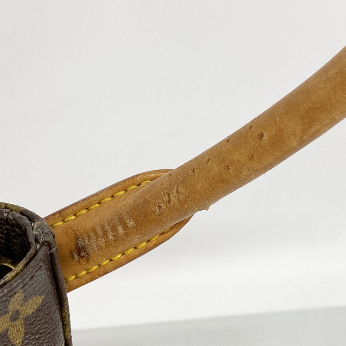 Louis Vuitton Shoulder Bag Monogram Looping MM Brown — view 8