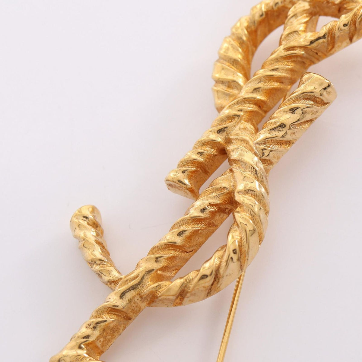 Saint Laurent Paris Brooch Opyum Broche Opium Gold — view 8