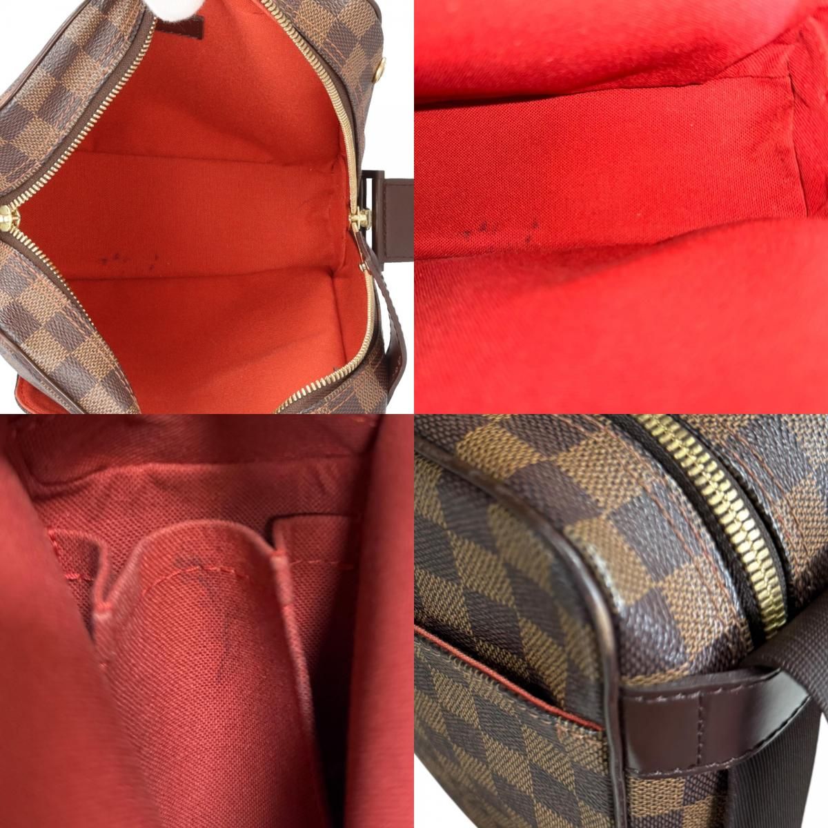 Louis Vuitton Olaf PM Damier Shoulder Bag Canvas Brown — view 8