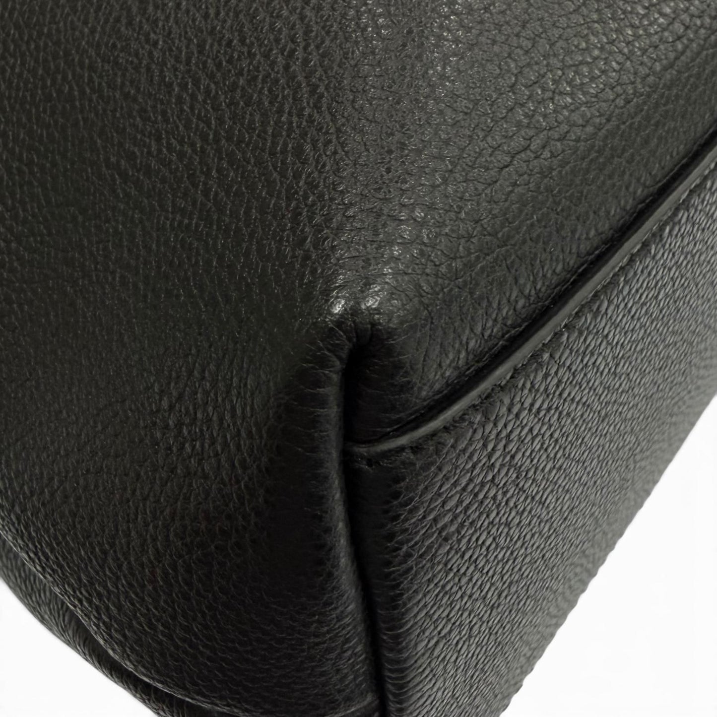 Dolce & Gabbana Leather Cushioned Pocket 2-Way Business Briefcase Black Included — view 8