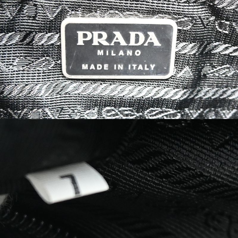 Prada Shoulder Bag Gray — view 8