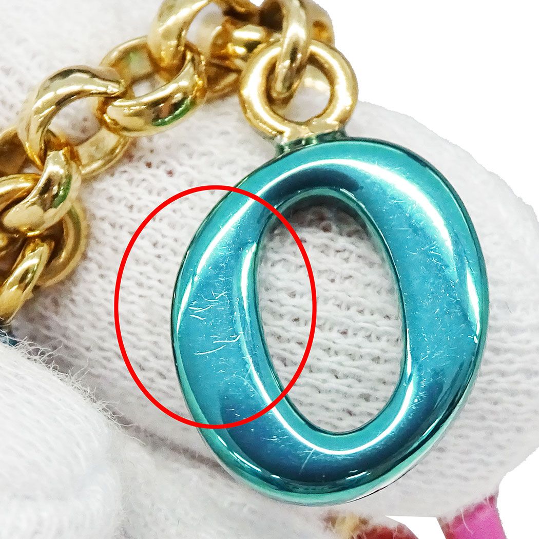 Louis Vuitton Key Holder Metal Porte Cles Chenne New Wave Multicolor Bag Charm — view 9
