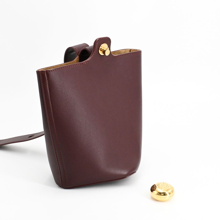 Loewe Shoulder Bag Burgundy — view 7