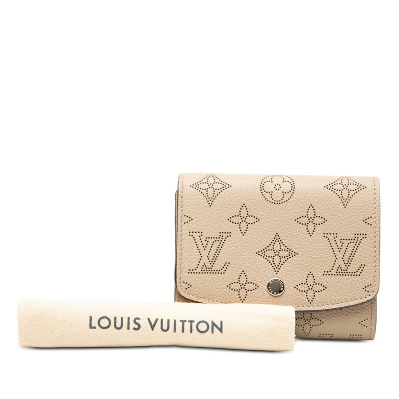 Louis Vuitton Monogram Mahina Portefeuille Iris Compact Bifold Wallet Galle — view 6