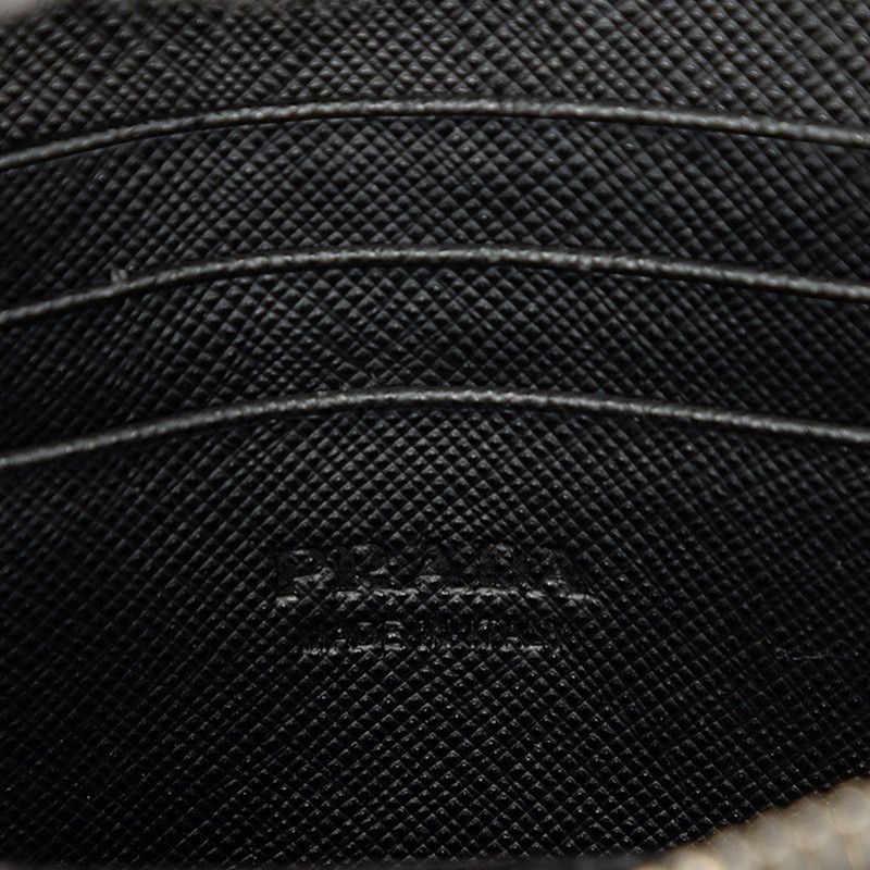 Prada Crossbody Shoulder Bag Phone Case Nero Black Saffiano Leather — view 5