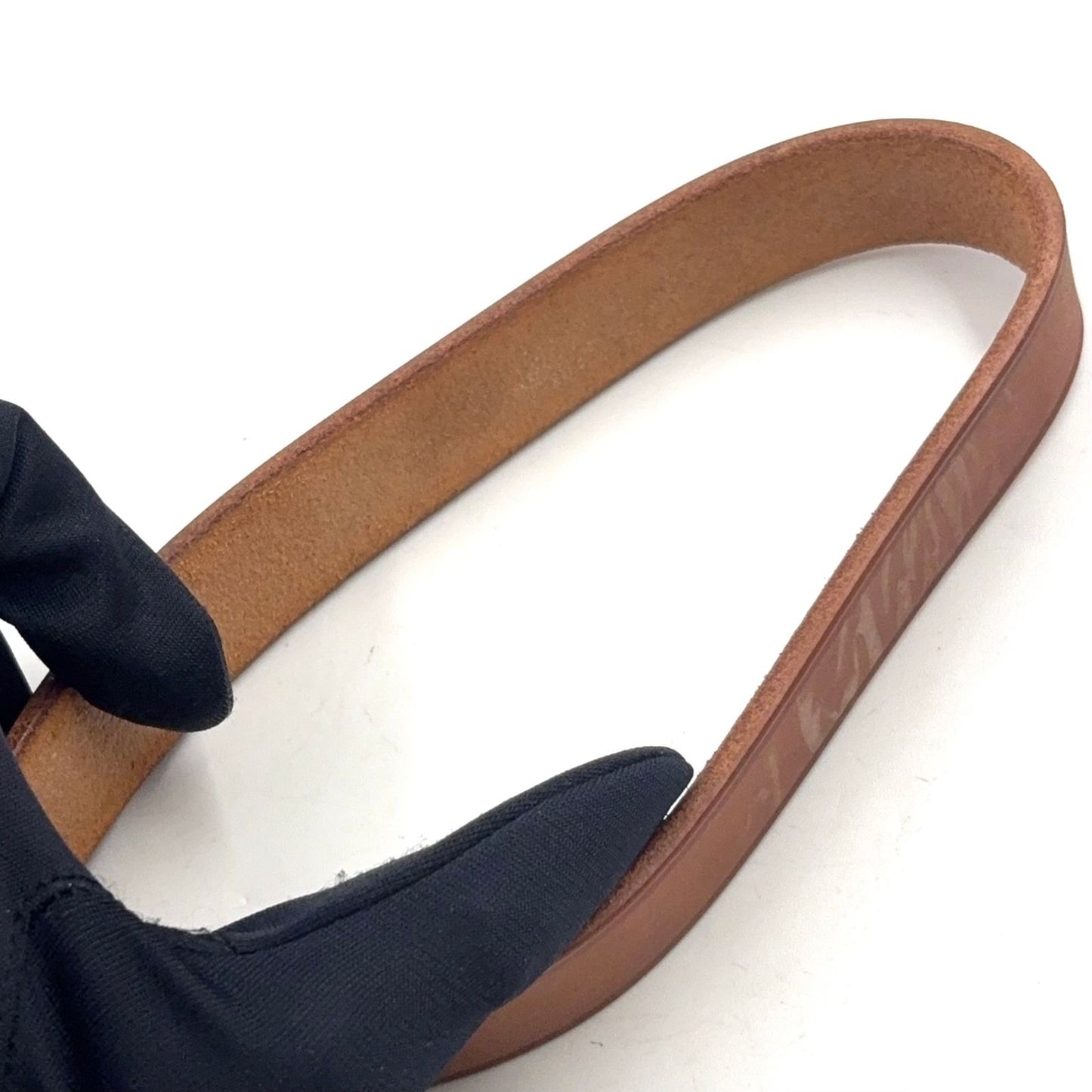 Hermes Leather Nylon Brown Multicolor Pet Leash Dog — view 9