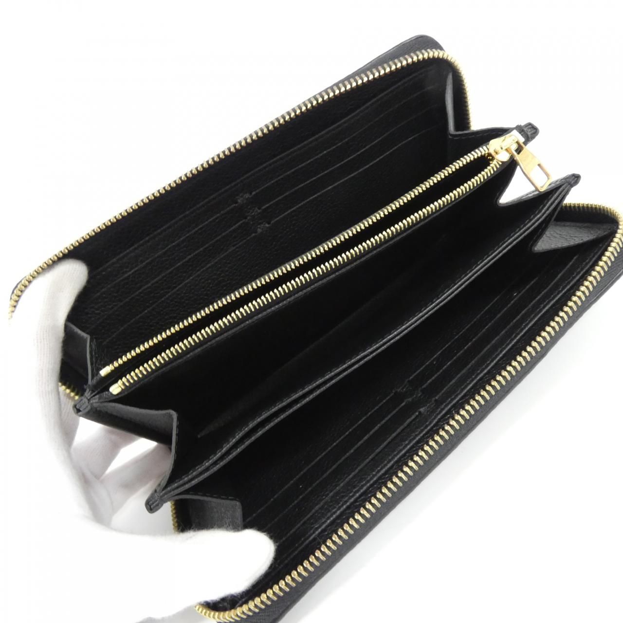 Louis Vuitton Bicolor Monogram Empreinte Zippy Wallet — view 6
