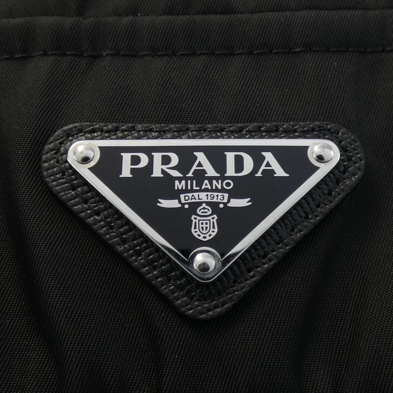 Prada 2-Way Triangle Logo Shirt — view 9