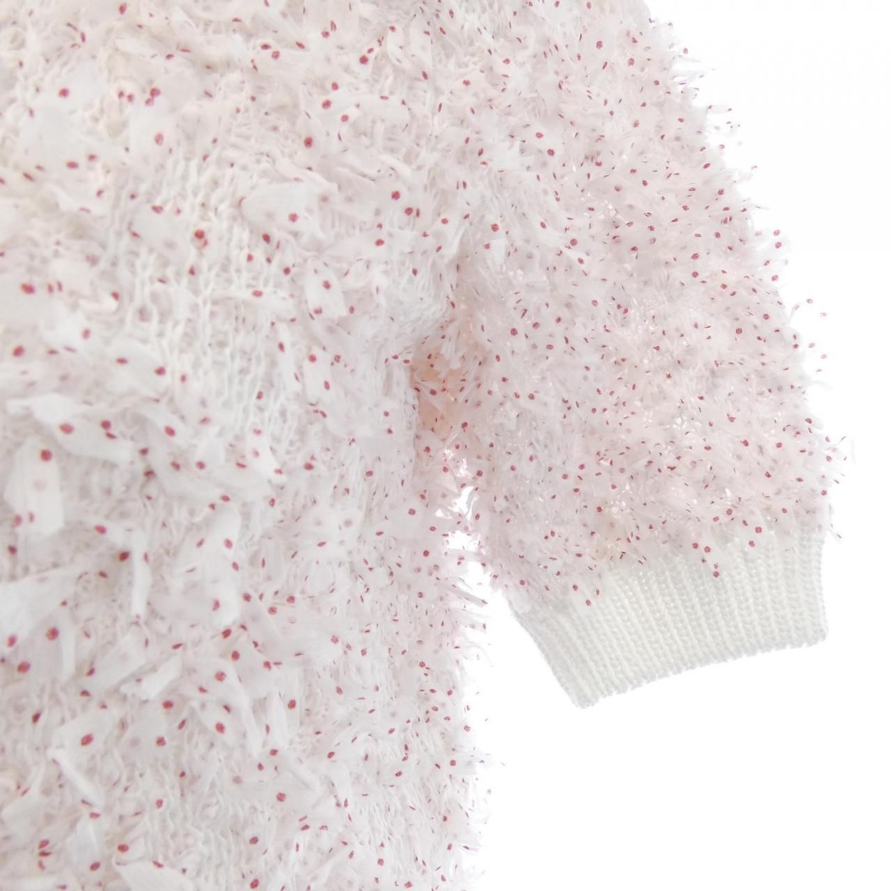 Chanel Knit Sweater White — view 7
