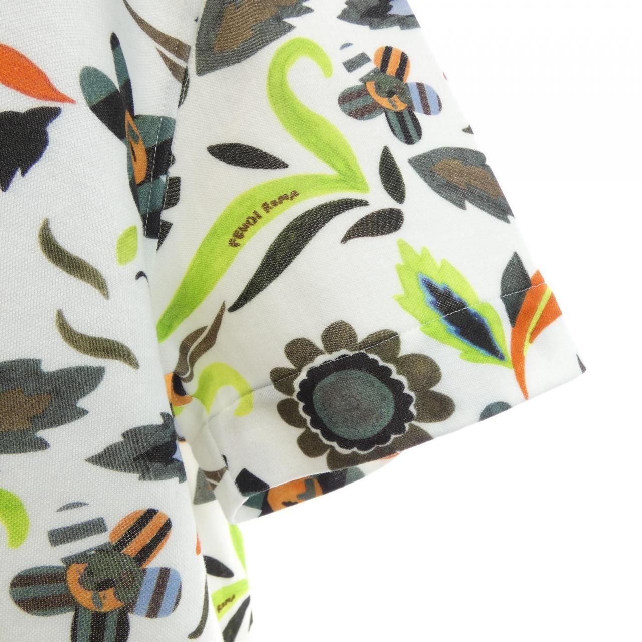 Fendi Okq T-Shirt White — view 6
