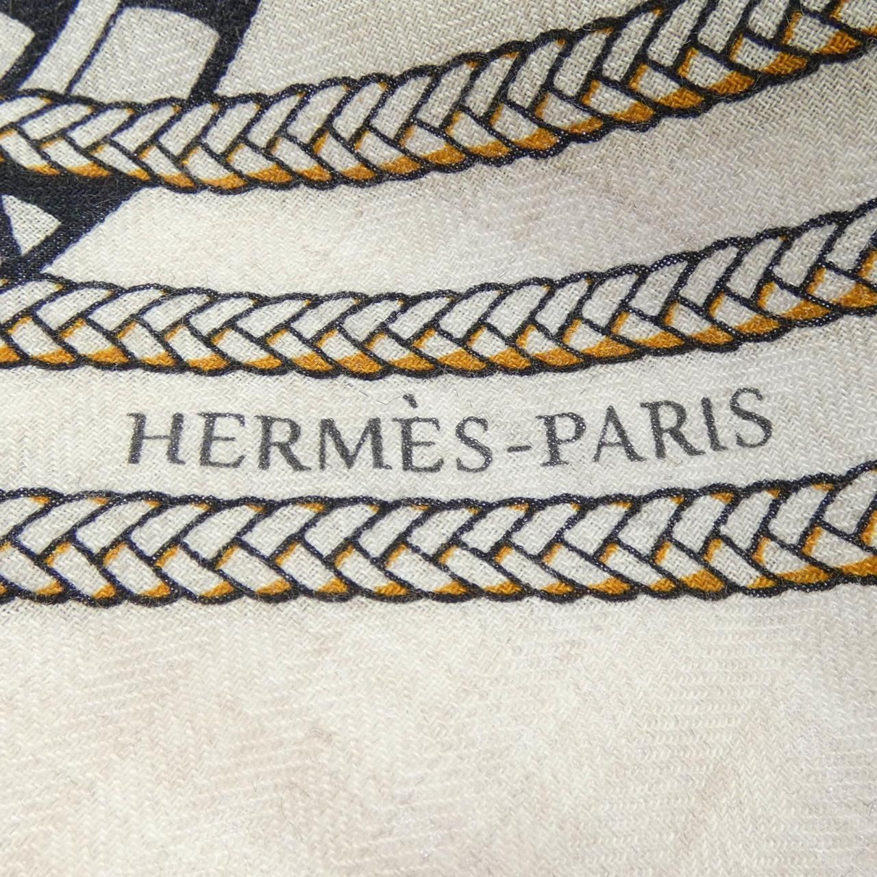 Hermes Dressage S Carre Geant 140 Shawl Scarf — view 4