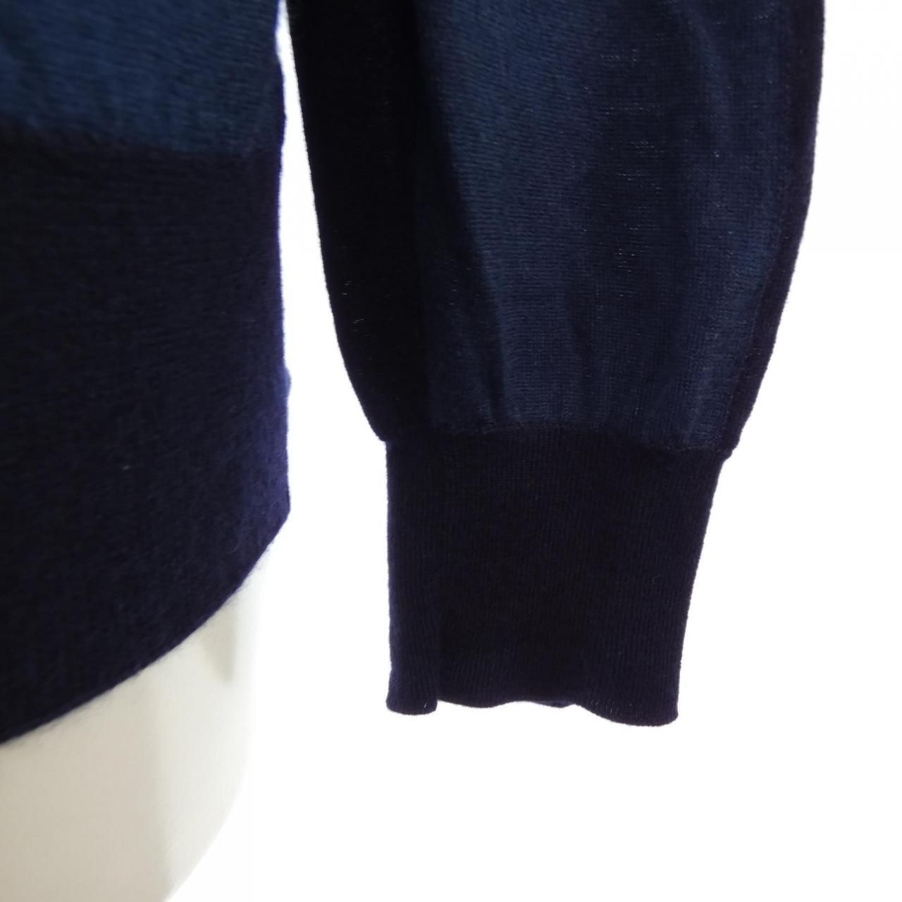 Hermes Knit Sweater Navy — view 6