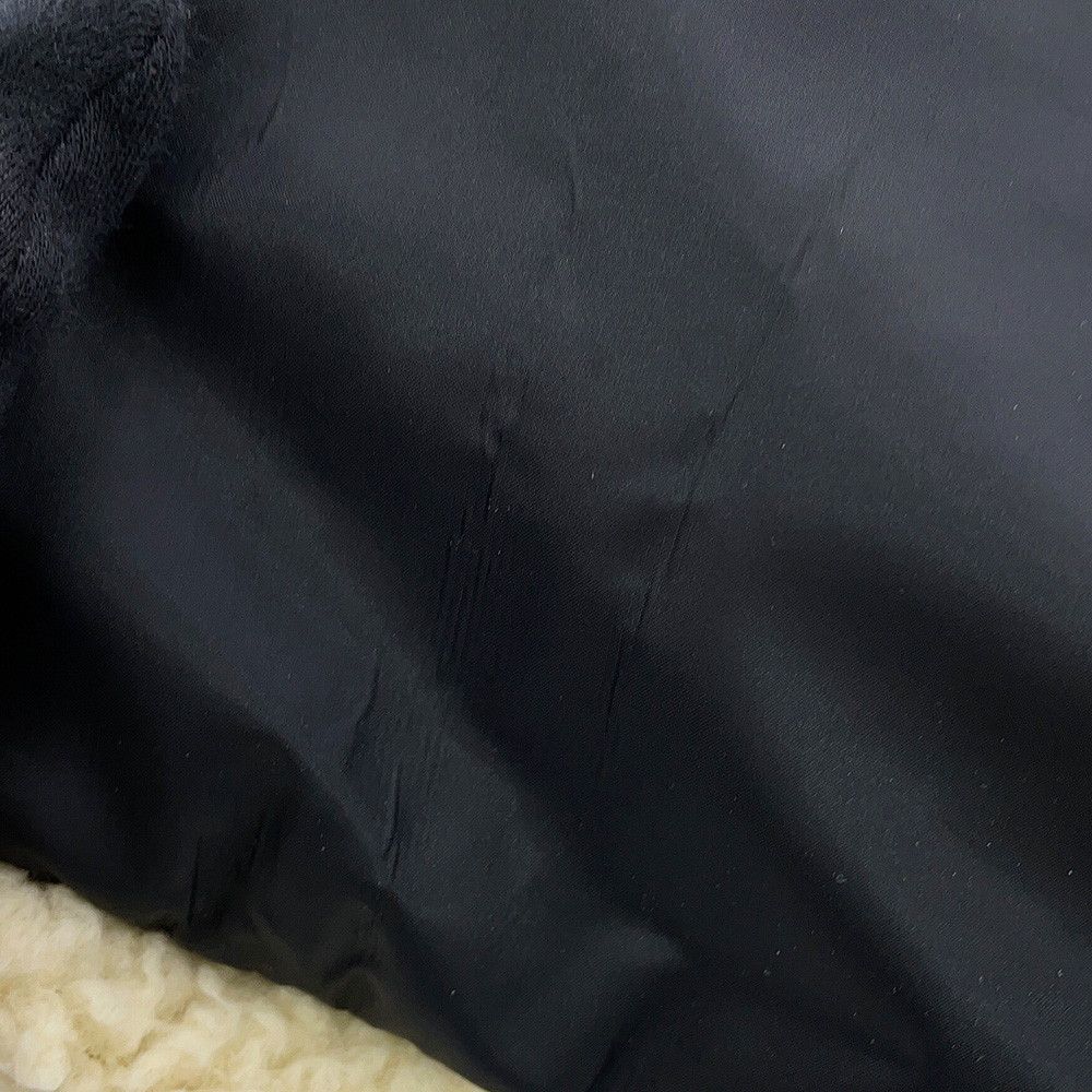 Chanel Tote Quilted CC Logo Fleece Drawstring Shearling Nylon 2-Way — view 8