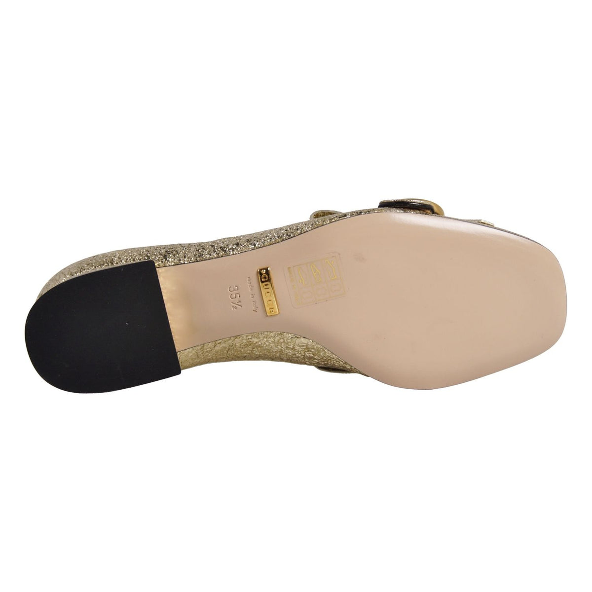 Gucci GG Marmont Leather Heels — view 8