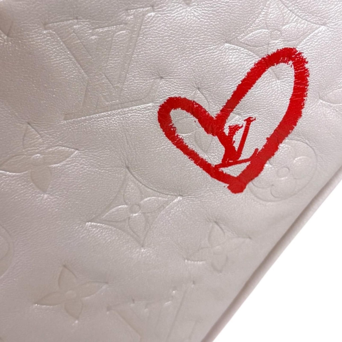 Louis Vuitton Sac Shoulder Bag Leather Pink Second — view 8