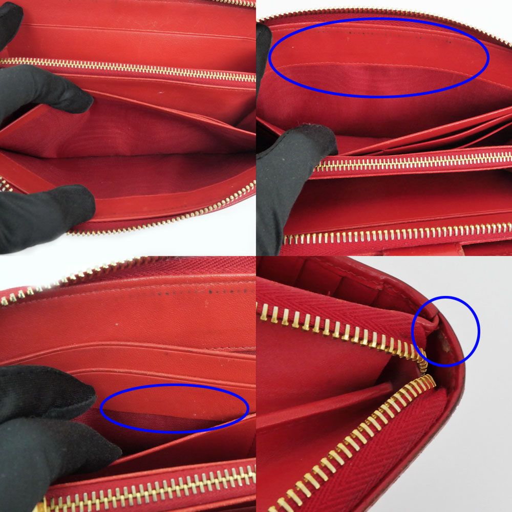 Prada Wallet Red Gold — view 9