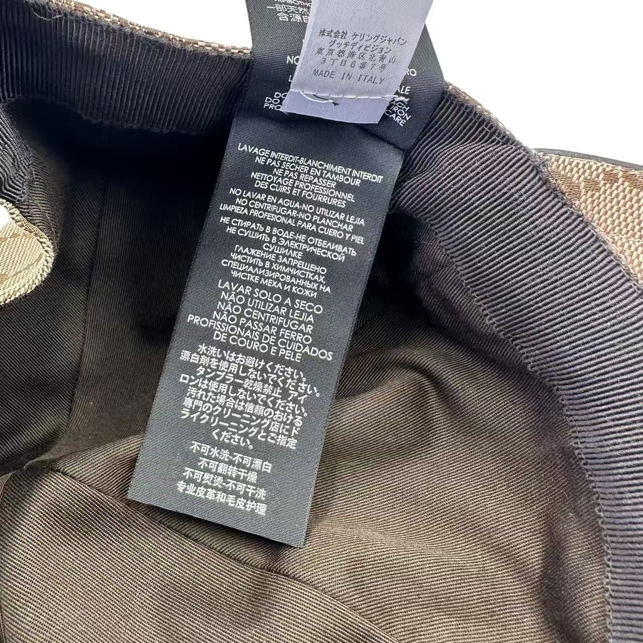 Gucci Hat Cap GG Canvas Beige XL — view 9