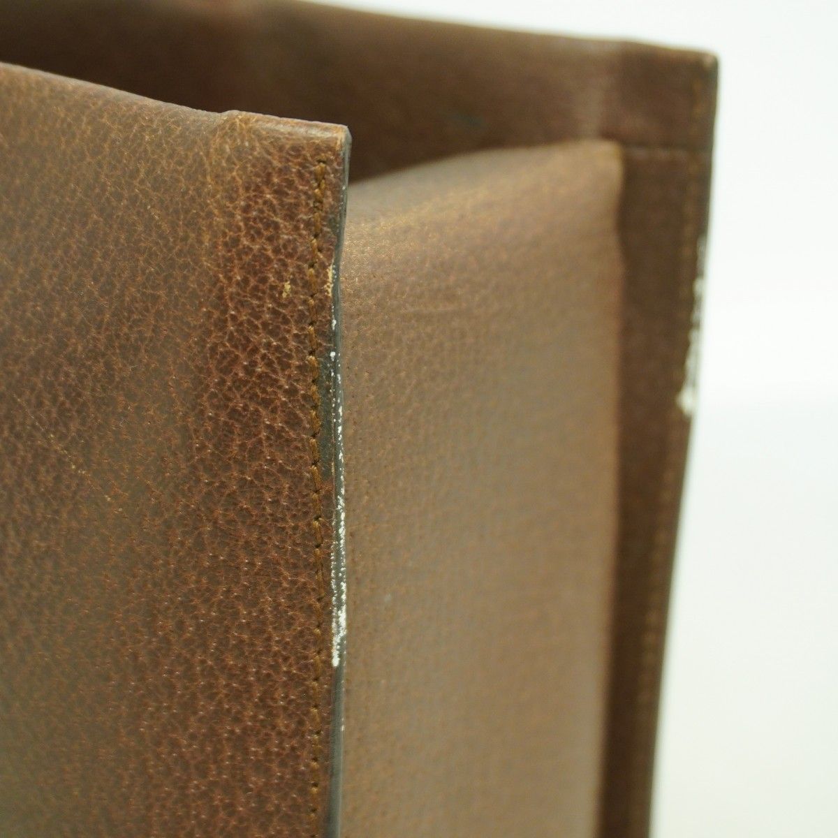 Gucci Handbag Bamboo 002 Leather Brown Silver — view 8