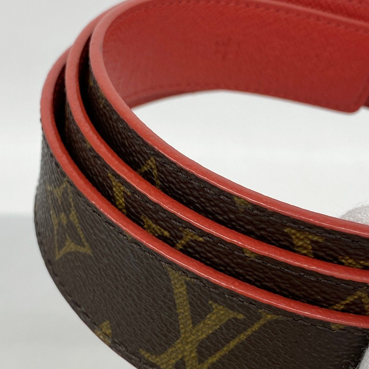 Louis Vuitton Belt Monogram Ceinture LV Initial Brown — view 6