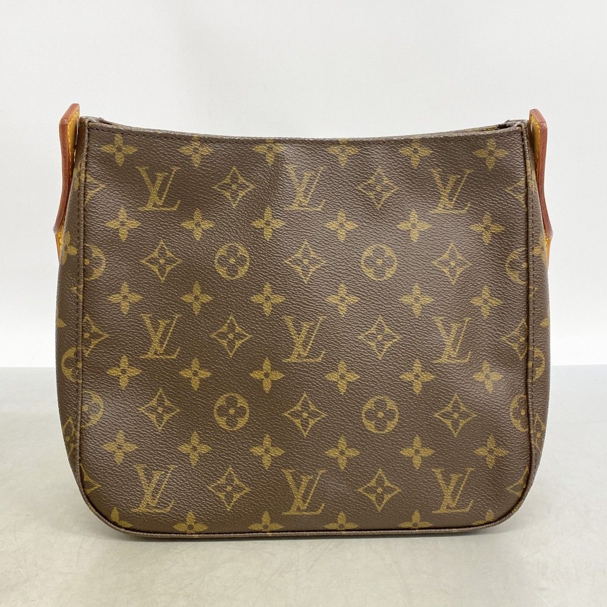 Louis Vuitton Shoulder Bag Monogram Looping MM Brown — view 8