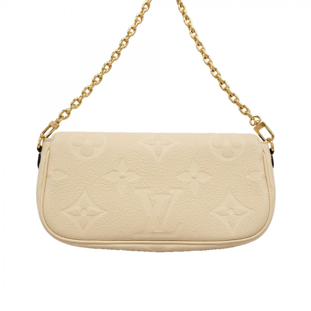 Louis Vuitton Handbag Monogram Empreinte Chain Cream 2-Way — view 8