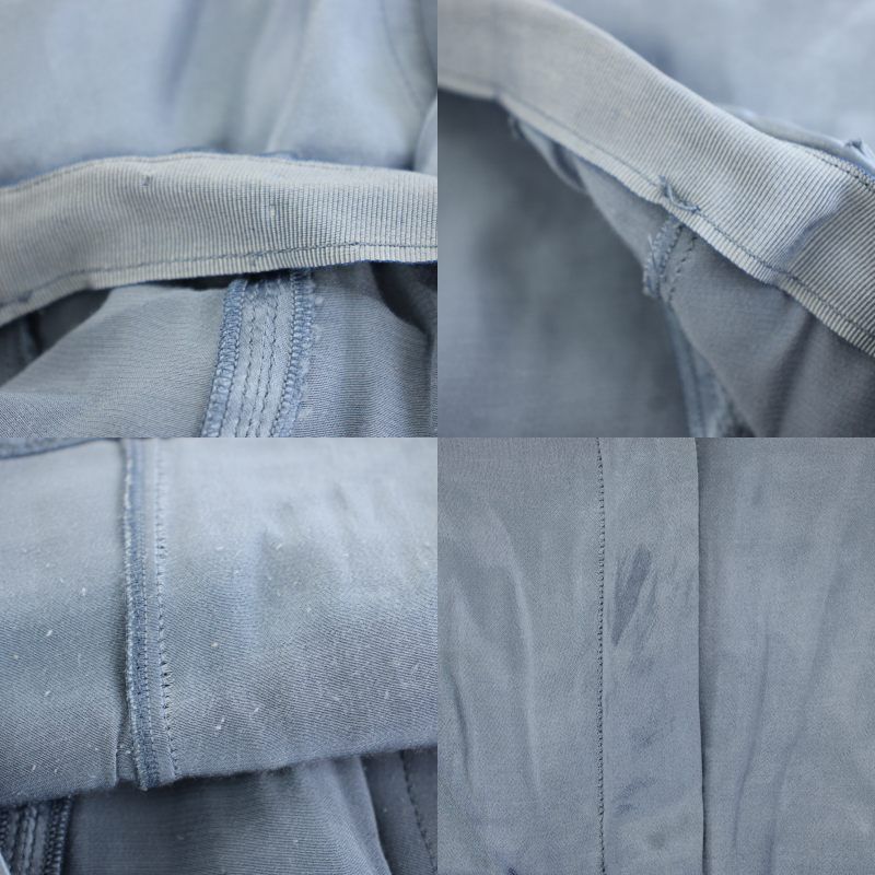 Fendi Cargo Pocket Mini Skirt Trapezoid Zucchini Plate 40 Light Blue — view 8