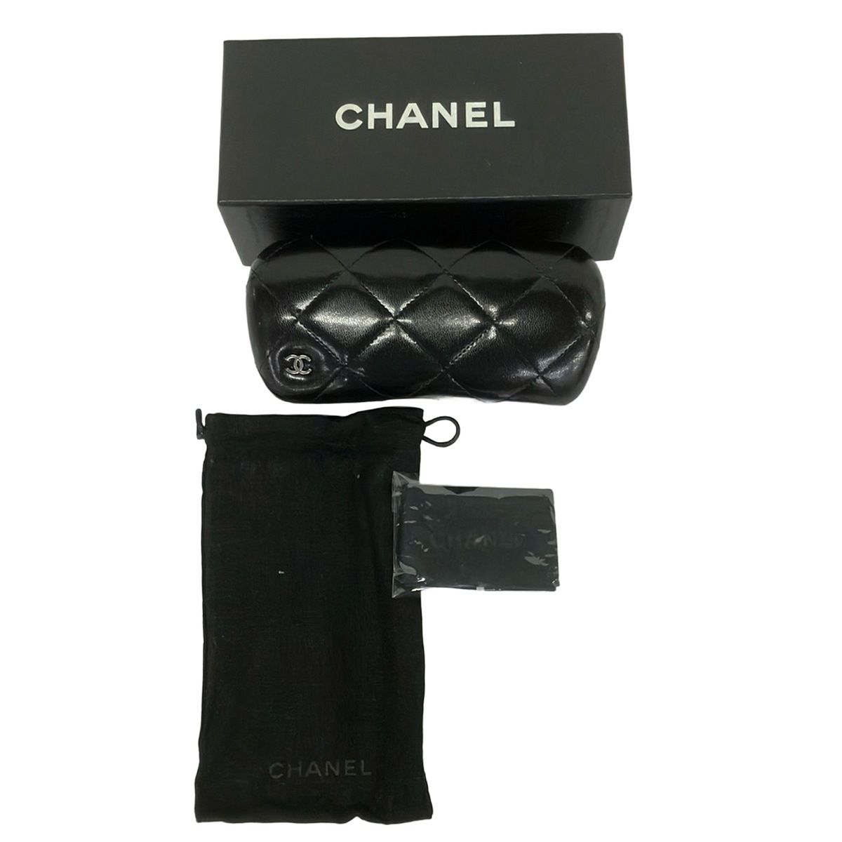 Chanel Sunglasses Dark Brown Ribbon CC Logo Eyewear — view 5
