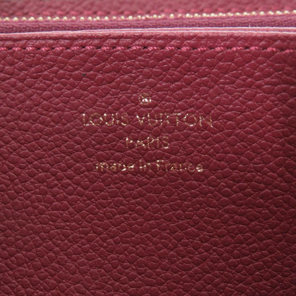 Louis Vuitton Zippy Wallet Monogram Empreinte Bordeaux — view 9
