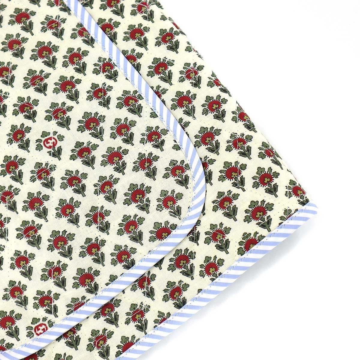 Gucci Liberty Print Linen Jacket White 46 — view 7