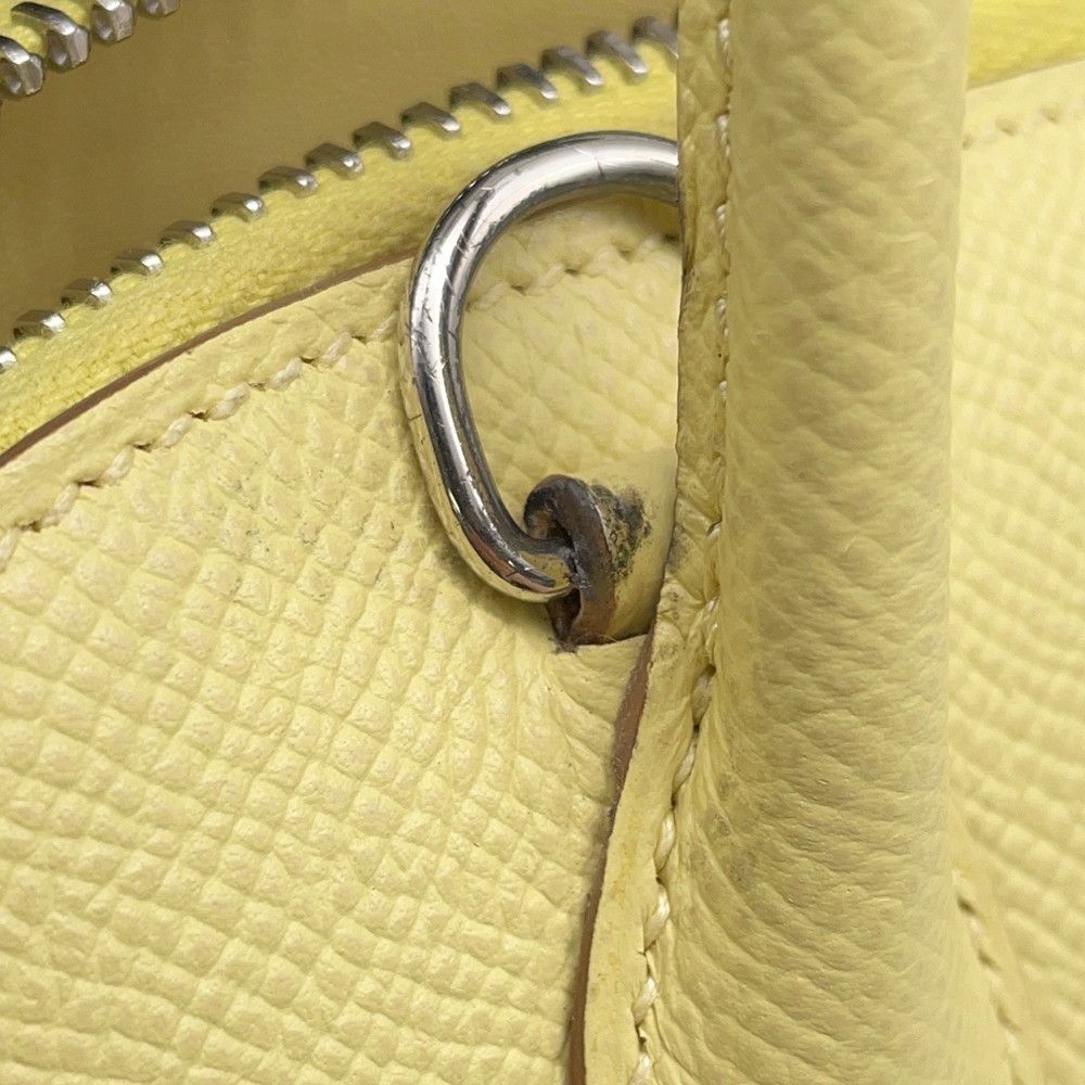 Hermes Handbag Bolide 27 Jonupsan Silver Epsom 2-Way — view 8