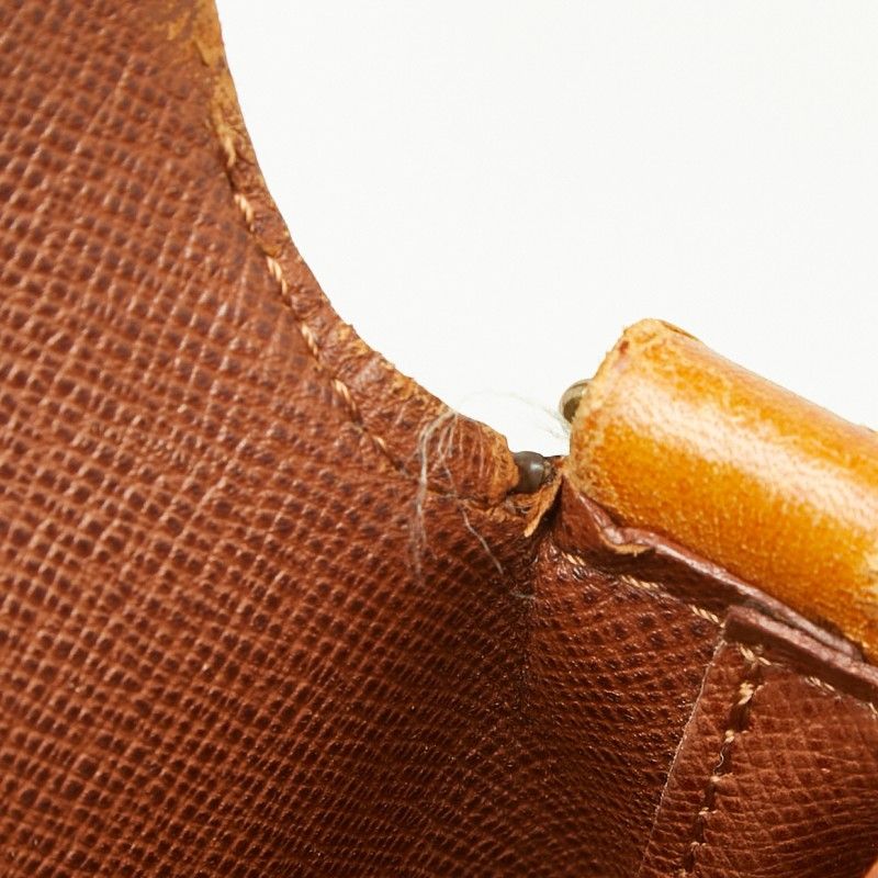 Louis Vuitton Monogram Musette Crossbody Shoulder Bag Brown Leather — view 8