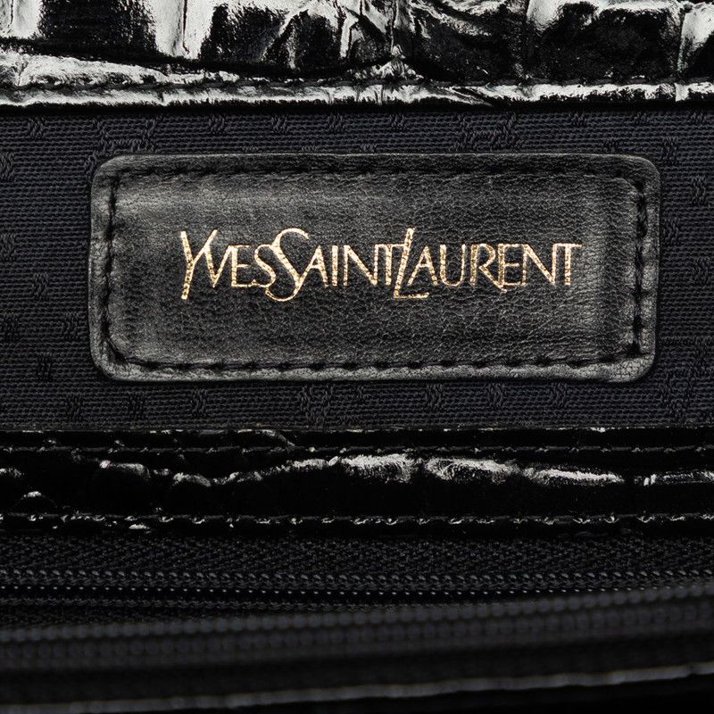 Saint Laurent Croco Handbag — view 5
