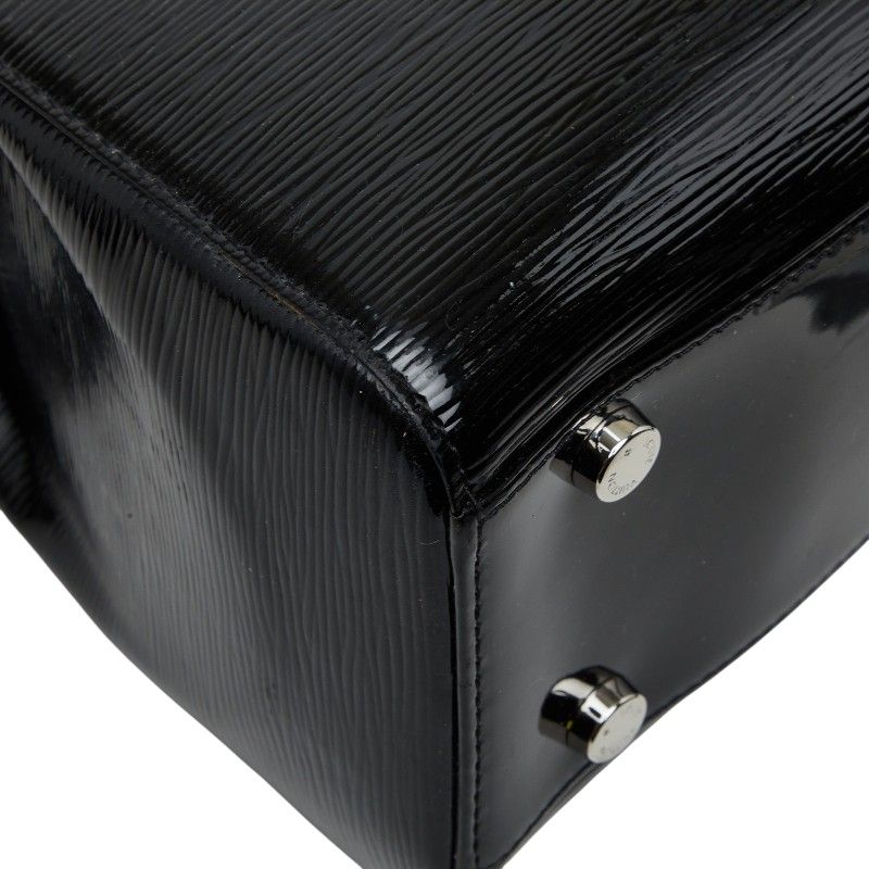 Louis Vuitton Epi Electric Blair GM 2-Way Shoulder Bag Noir Black Enamel — view 8