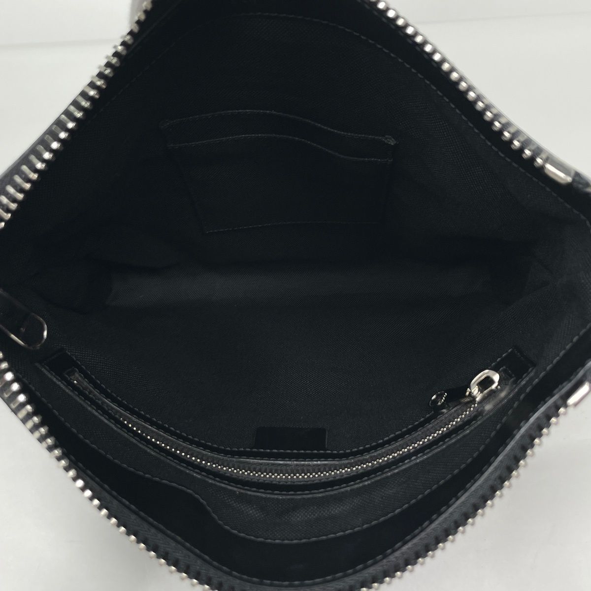 Gucci Shoulder Bag GG Supreme Sherry Line Web Coatingcanvas Black — view 6