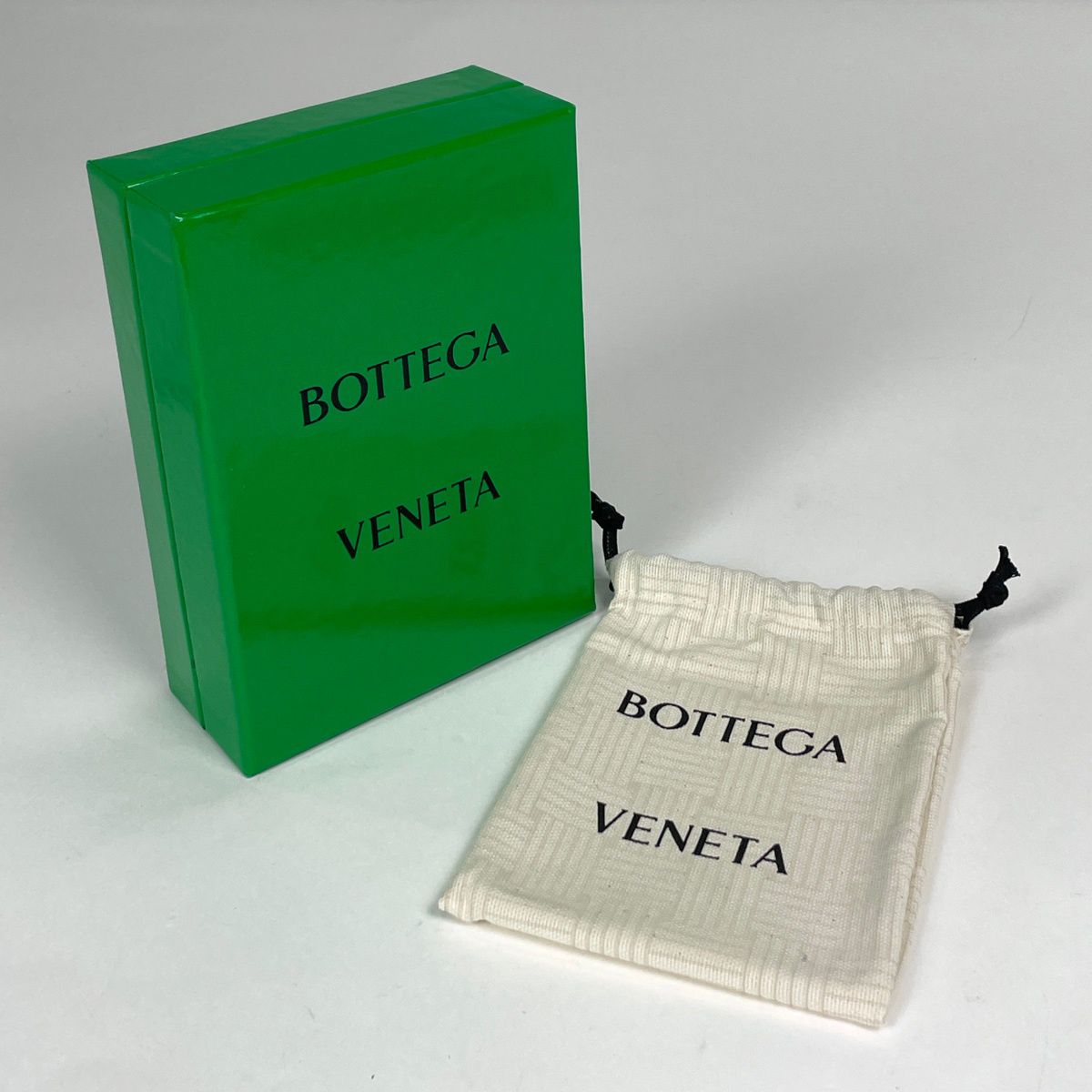 Bottega Veneta Intrecciato Small Bifold Wallet Leather Gray — view 6