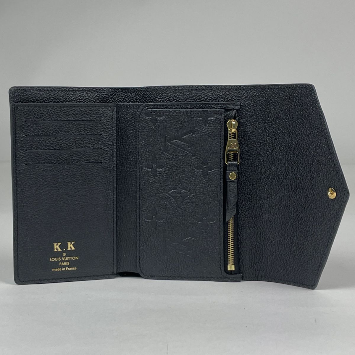 Louis Vuitton Portefeuille Curieuse Compact Trifold Wallet Monogram Empreinte — view 6