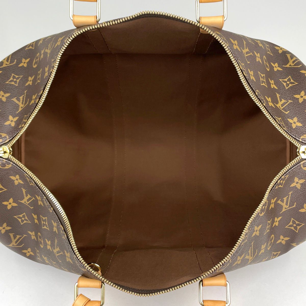 Louis Vuitton Keepall 50 Boston Bag Monogram Brown — view 8