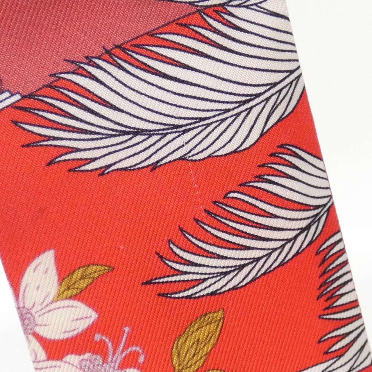 Hermes Precious Paradise Twilly Scarf — view 4