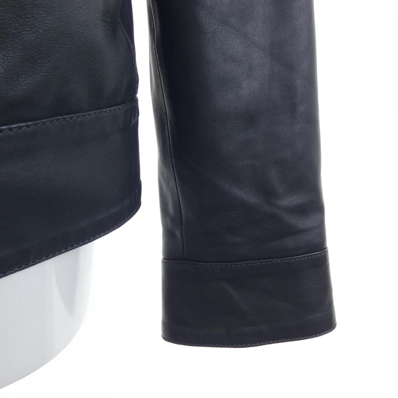 Fendi Fpg 314 Leather Jacket — view 6