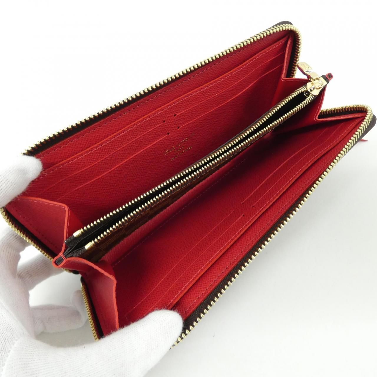 Louis Vuitton Damier Portefeuille Clemence Wallet — view 3