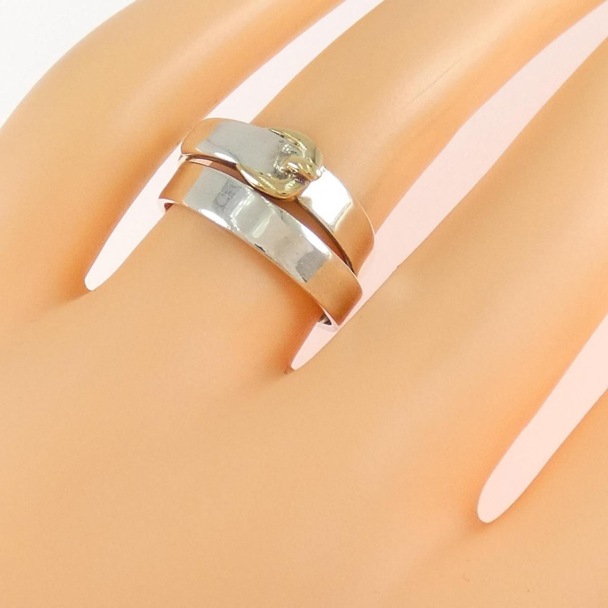 Hermes Vintage Double Tour Ring — view 4