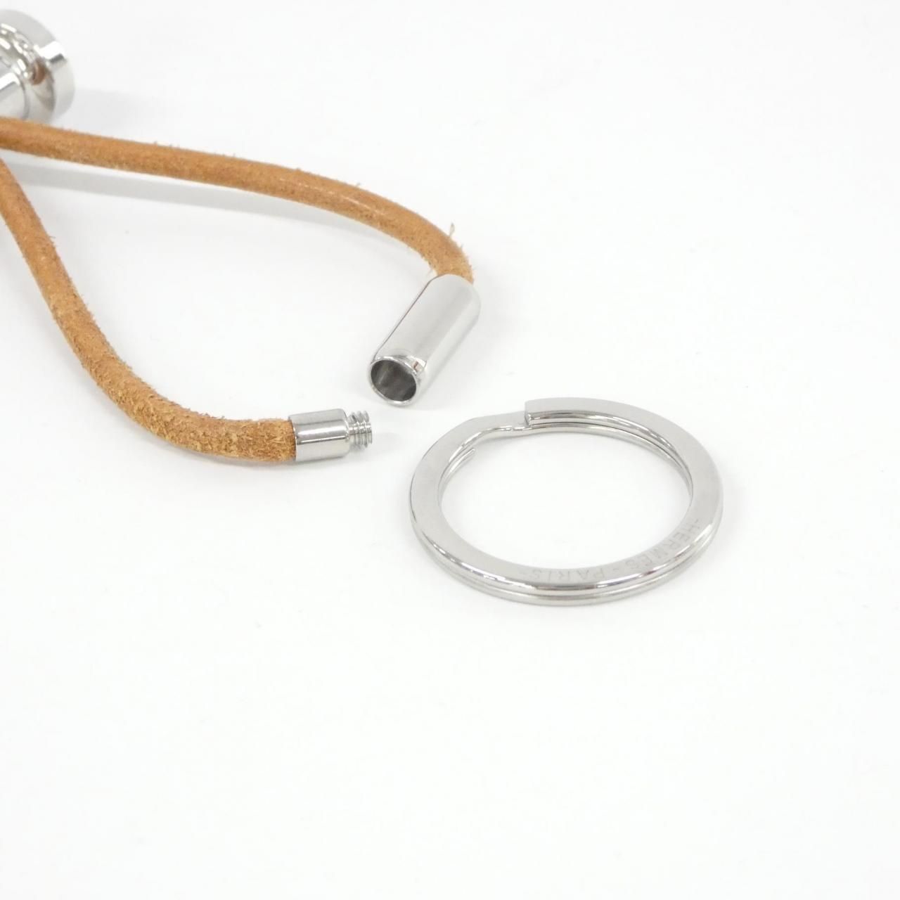 Hermes Mobile Ash Key Ring Key Holder — view 4