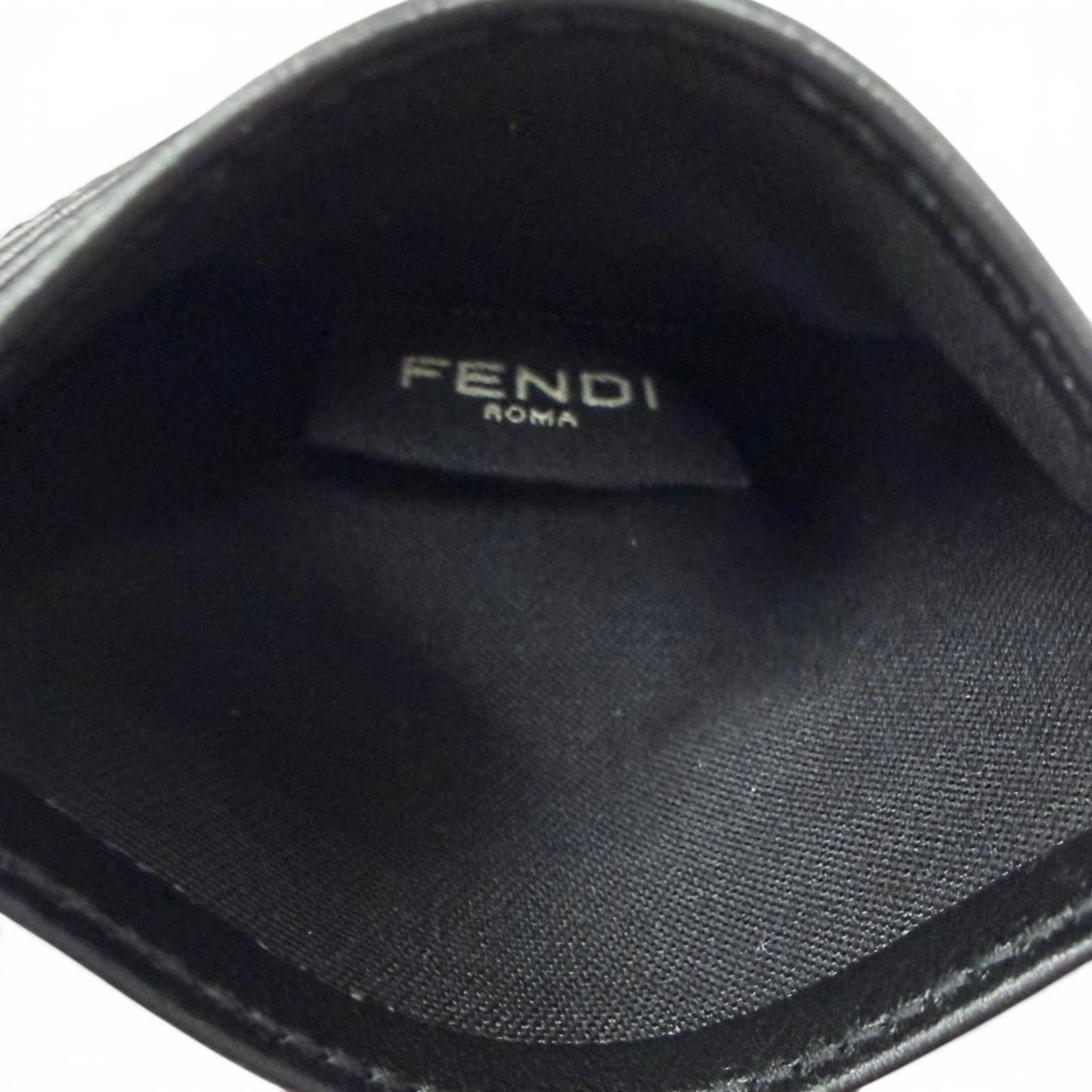 Fendi Fendace Zucca Baroque Pattern Leather Card Case — view 9