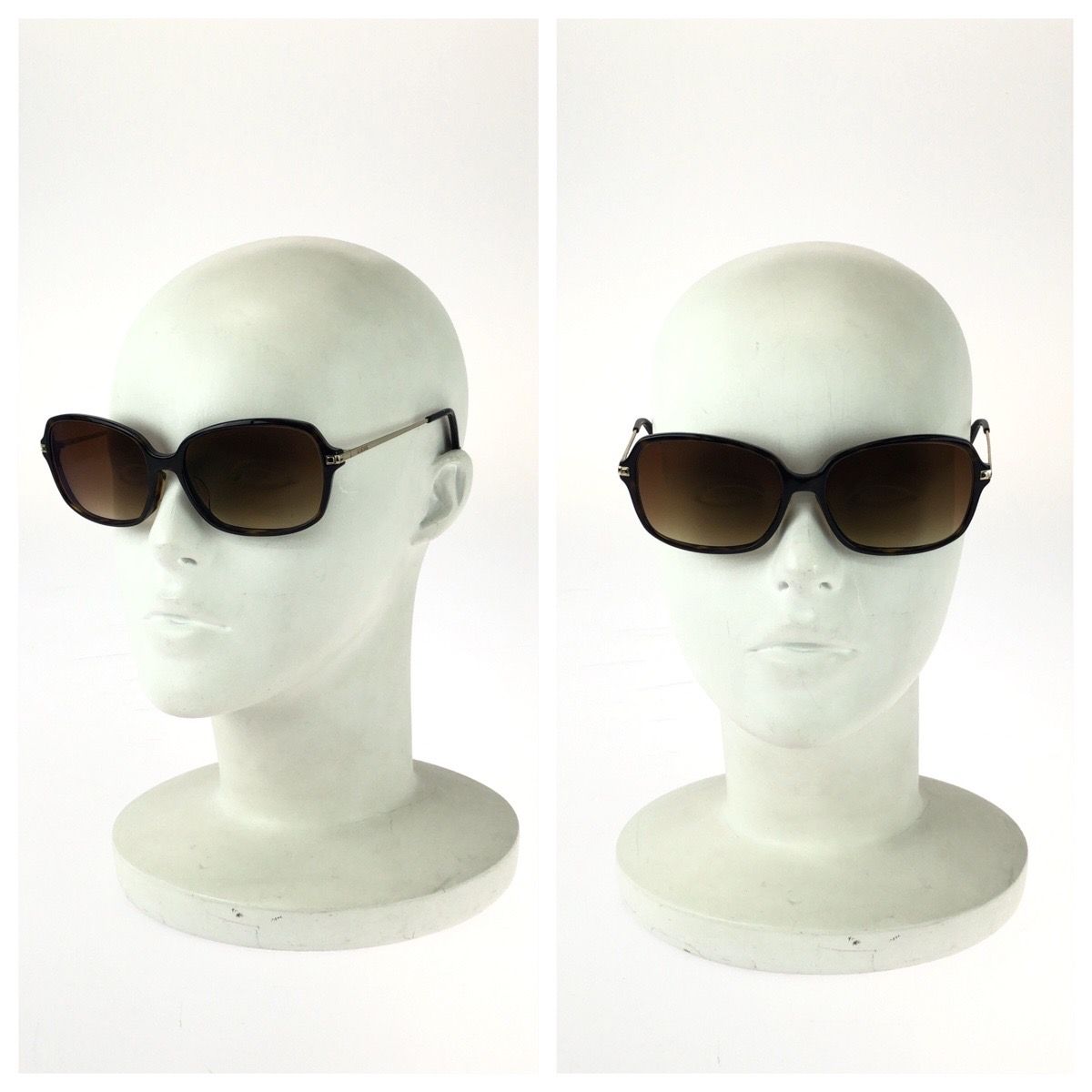 Loewe Dark Brown Gold Acetate Plating Sunglasses Frame Eyewear — view 9